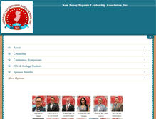 Tablet Screenshot of hispanicleadershipnj.com